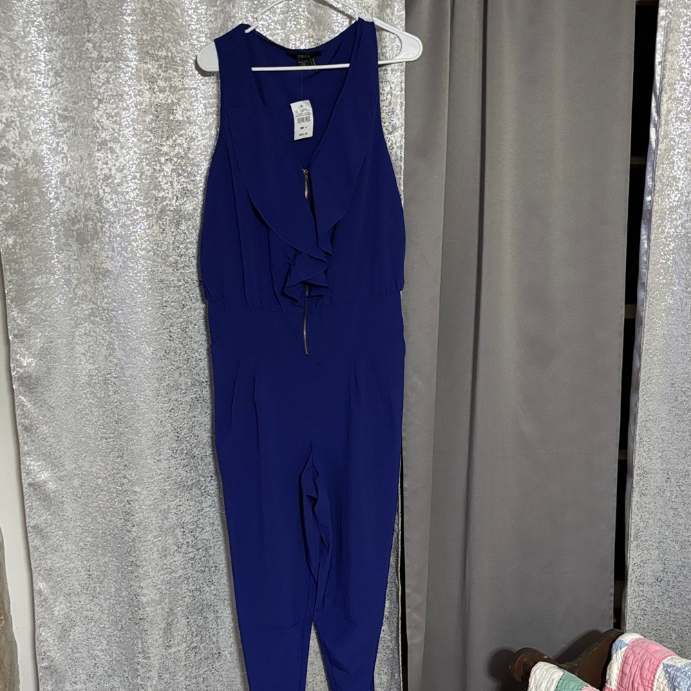 Chic Royal Blue Women's Jumpsuit